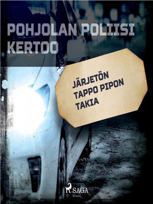 cover image of Järjetön tappo pipon takia